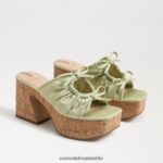 Sam Edelman Dova Plateau-Keilabsatz Frauen eisgekühlte Limette Schuhwerk 2P8JNV349