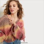 Sam Edelman ellower Pullover Frauen Rhabarber Bekleidung 2P8JNV1260 - Image 3