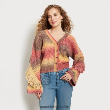 Sam Edelman ellower Pullover Frauen Rhabarber Bekleidung 2P8JNV1260