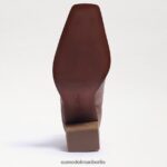 Sam Edelman Emalia Bootie Frauen tiefes taupefarbenes Wildleder Schuhwerk 2P8JNV858 - Image 6