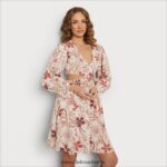 Sam Edelman Emely Mini-Blumenkleid Frauen Blumen- Bekleidung 2P8JNV1117 - Image 3