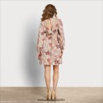 Sam Edelman Emely Mini-Blumenkleid Frauen Blumen- Bekleidung 2P8JNV1117 - Image 4