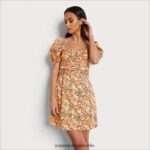 Sam Edelman Erica Minikleid Frauen Chintzrose Bekleidung 2P8JNV1087 - Image 2