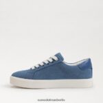 Sam Edelman Ethyl-Schnürsneaker Frauen gewaschenes Indigo Schuhwerk 2P8JNV343 - Image 4