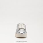 Sam Edelman Ethyl-Schnürsneaker Frauen weiches Silber Schuhwerk 2P8JNV344 - Image 3