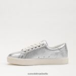 Sam Edelman Ethyl-Schnürsneaker Frauen weiches Silber Schuhwerk 2P8JNV344 - Image 4