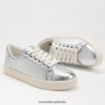 Sam Edelman Ethyl-Schnürsneaker Frauen weiches Silber Schuhwerk 2P8JNV344 - Image 7