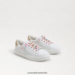 Sam Edelman Ethyl-Sneaker Kinder helles Weiss Schuhwerk 2P8JNV911