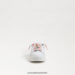 Sam Edelman Ethyl-Sneaker Kinder helles Weiss Schuhwerk 2P8JNV911 - Image 3