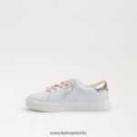 Sam Edelman Ethyl-Sneaker Kinder helles Weiss Schuhwerk 2P8JNV911 - Image 4