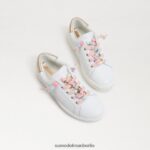Sam Edelman Ethyl-Sneaker Kinder helles Weiss Schuhwerk 2P8JNV911 - Image 7