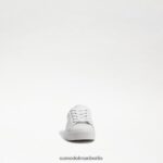 Sam Edelman Ethyl-Sneaker Kinder weißes Leder Schuhwerk 2P8JNV910 - Image 3