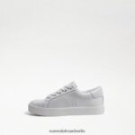 Sam Edelman Ethyl-Sneaker Kinder weißes Leder Schuhwerk 2P8JNV910 - Image 4