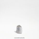 Sam Edelman Ethyl-Sneaker Kinder weißes Leder Schuhwerk 2P8JNV910 - Image 5