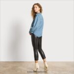 Sam Edelman Farah-Jeanshemd Frauen Palisaden Bekleidung 2P8JNV1234 - Image 4