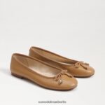 Sam Edelman Felicia Luxe Ballerinas Frauen bräunliche Bräune Schuhwerk 2P8JNV288