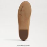 Sam Edelman Felicia Luxe Ballerinas Frauen bräunliche Bräune Schuhwerk 2P8JNV288 - Image 6
