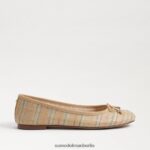 Sam Edelman Felicia Luxe Ballerinas Frauen Natürlicher Multi-Bast Schuhwerk 2P8JNV281 - Image 2