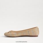 Sam Edelman Felicia Luxe Ballerinas Frauen Natürlicher Multi-Bast Schuhwerk 2P8JNV281 - Image 4