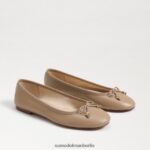 Sam Edelman Felicia Luxe Ballerinas Frauen sanftes Beige Schuhwerk 2P8JNV283