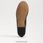 Sam Edelman Felicia Luxe Ballerinas Frauen schwarzes Lackleder Schuhwerk 2P8JNV294 - Image 6