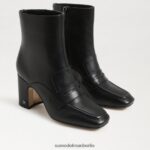 Sam Edelman Fenna-Stiefeletten Frauen schwarzes Leder Schuhwerk 2P8JNV853