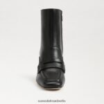 Sam Edelman Fenna-Stiefeletten Frauen schwarzes Leder Schuhwerk 2P8JNV853 - Image 3