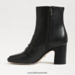Sam Edelman Fenna-Stiefeletten Frauen schwarzes Leder Schuhwerk 2P8JNV853 - Image 4