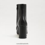 Sam Edelman Fenna-Stiefeletten Frauen schwarzes Leder Schuhwerk 2P8JNV853 - Image 5