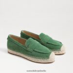 Sam Edelman Flache Espadrille-Loafer von Kai Frauen Thymiangrün Schuhwerk 2P8JNV204