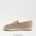 Sam Edelman Flache Espadrille-Loafer von Kai Frauen toskanisches Taupe Schuhwerk 2P8JNV205 - Image 4
