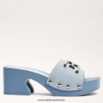 Sam Edelman Francina-Mule-Sandale Frauen hellblau Schuhwerk 2P8JNV521 - Image 2