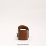 Sam Edelman Francina-Mule-Sandale Frauen Silber Schuhwerk 2P8JNV519 - Image 5