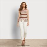 Sam Edelman Fynn Pullover Tank Frauen gebrannter Ton Bekleidung 2P8JNV1213