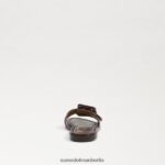 Sam Edelman Gaige Slide-Sandale Frauen Ahorn-Bourbon Schuhwerk 2P8JNV25 - Image 5