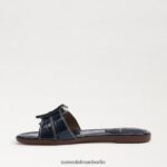 Sam Edelman Gaige Slide-Sandale Frauen Hudson-Marine Schuhwerk 2P8JNV30 - Image 4