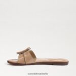 Sam Edelman Gaige Slide-Sandale Frauen Mandel Schuhwerk 2P8JNV29 - Image 4