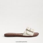Sam Edelman Gaige Slide-Sandale Frauen modernes Elfenbein Schuhwerk 2P8JNV24 - Image 2