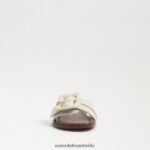 Sam Edelman Gaige Slide-Sandale Frauen modernes Elfenbein Schuhwerk 2P8JNV24 - Image 3