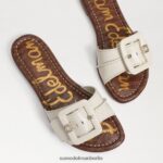 Sam Edelman Gaige Slide-Sandale Frauen modernes Elfenbein Schuhwerk 2P8JNV24 - Image 7