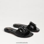 Sam Edelman Gaige Slide-Sandale Frauen Schwarz Schuhwerk 2P8JNV28