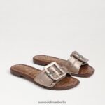 Sam Edelman Gaige Slide-Sandale Frauen Zinn Schuhwerk 2P8JNV27