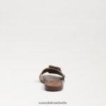 Sam Edelman Gaige Slide-Sandale Frauen Zinn Schuhwerk 2P8JNV27 - Image 5