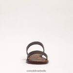Sam Edelman Gala-Slide-Sandale Frauen Kaffee Schuhwerk 2P8JNV253 - Image 3