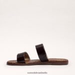 Sam Edelman Gala-Slide-Sandale Frauen Kaffee Schuhwerk 2P8JNV253 - Image 4