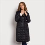 Sam Edelman Gesteppter Trenchcoat mit Kunstpelzfutter Frauen Schwarz Bekleidung 2P8JNV1279
