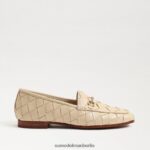 Sam Edelman Gewebter Loafer „Loraine“. Frauen Eierschale Schuhwerk 2P8JNV517 - Image 2