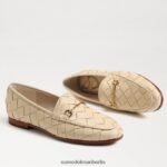 Sam Edelman Gewebter Loafer „Loraine“. Frauen Eierschale Schuhwerk 2P8JNV517 - Image 7
