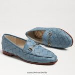 Sam Edelman Gewebter Loafer „Loraine“. Frauen Espenhimmel Schuhwerk 2P8JNV514 - Image 7