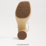 Sam Edelman Gia-Plateau-Absatz Frauen modernes Elfenbein Schuhwerk 2P8JNV698 - Image 6